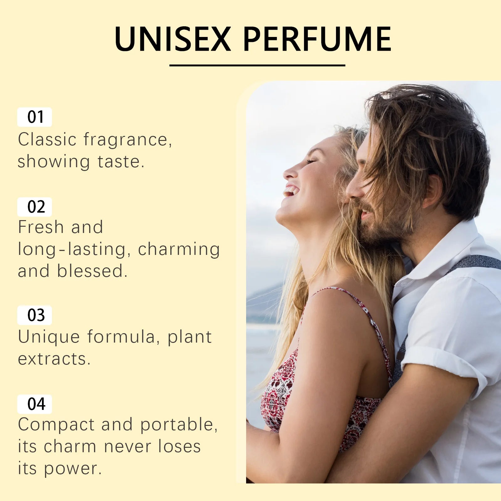 50ml Unisex Charm perfume Small Crowd Wooden Fragrance Daily dating Natural, Fresh, Lasting, Elegant and Charming Perfume