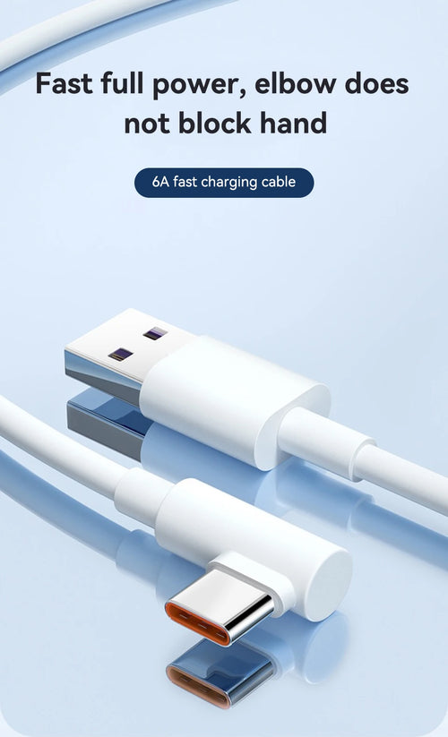 120W Fast Charger For Xiaomi 14 13 12 11 Pro Ultra Lite USB A To Type C Quick Charging Phone Cable For Note 12 Accessories