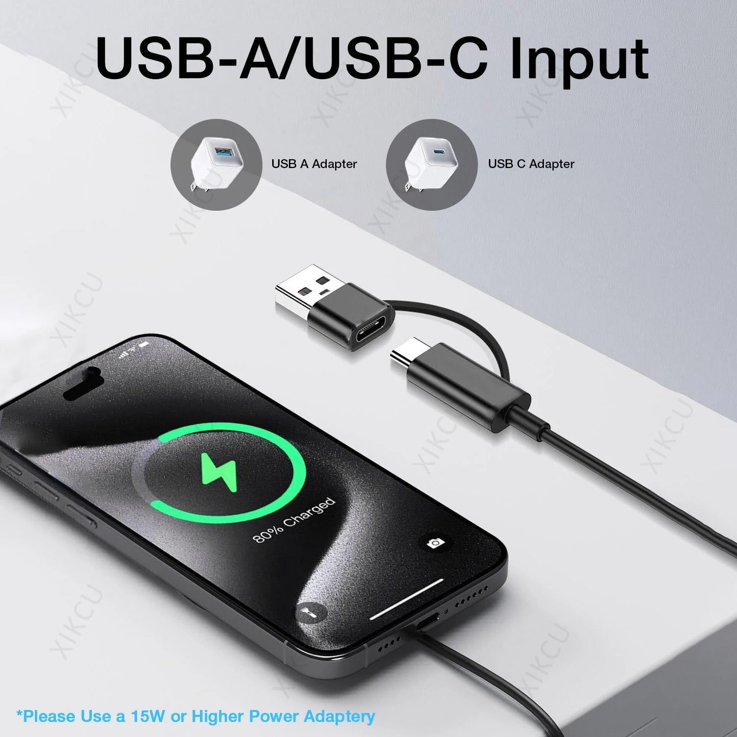 15W Magnetic Phone Wireless Charger Pad For Magsafe iPhone 16/16Pro Max 15 14 13 12 Samsung AiPods Pro 3 Fast Charging Station