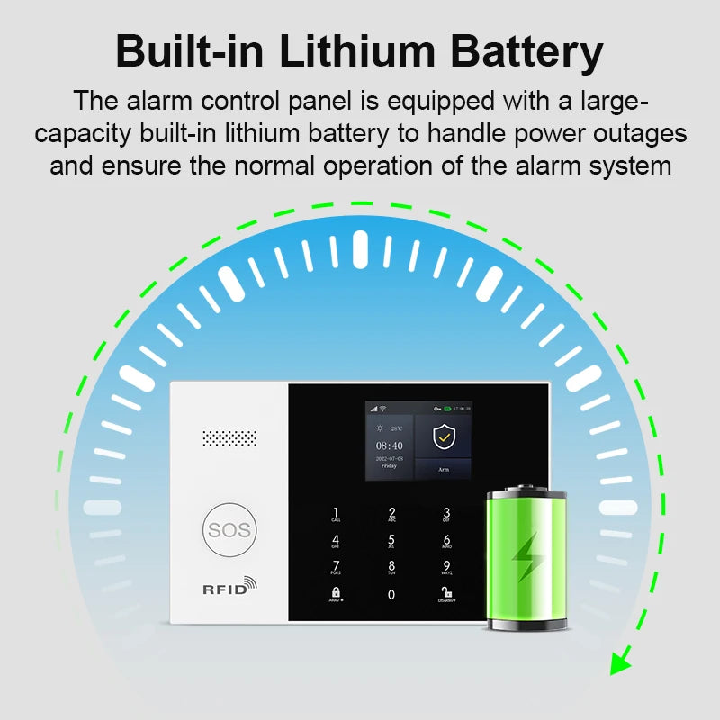 SafeHome™ Kit Alarme Maison Connectée