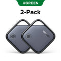 【2-Pack】 Smart Tag Bluetooth Tracker, Keys Finder Item Locator SmartTag Up to 2 Year Battery For iPhone Apple Find My (only IOS)
