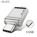 Mini Flash Drive 512GB USB 3.0 Fast Type-C Pen Drive 256GB 128GB Memory Stick High Speed DataFor Computers Phone PC Fast U Disk