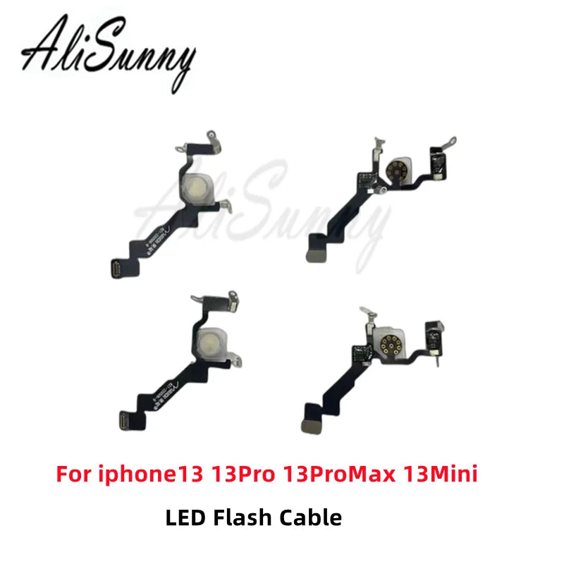 1pcs LED Flash Light Sensor Flex Cable For iPhone 12 14 Plus 13 Pro Max 11 Proximity Distance Ambient Parts