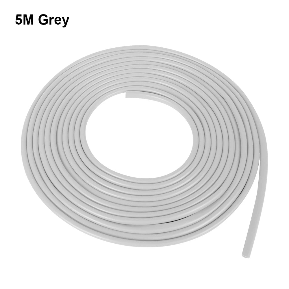 2M/5M/10M Car Door Protector Anti Collision Strip U Type Universal High Quality Rubber Car Door Edge Protection Car Accessories