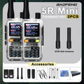 Baofeng UV 5R Mini Walkie Talkie Air Band UHF/VHF Dual Watch Dual PTT Bluetooth Programming Type-C Camping Ham Radio Upgrade 5R