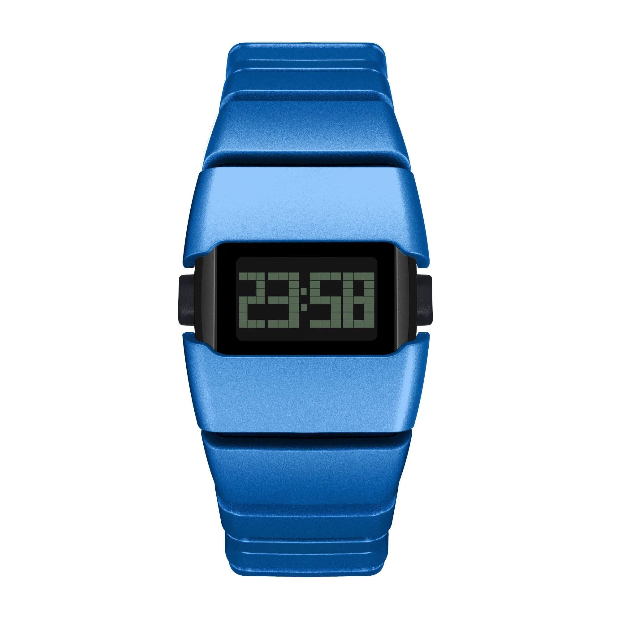 SHIYUNME Fashion Men's LED Electronic Watch Plastic Material Creative Design Unique Watch Man Casual Sports Waterproof Watch