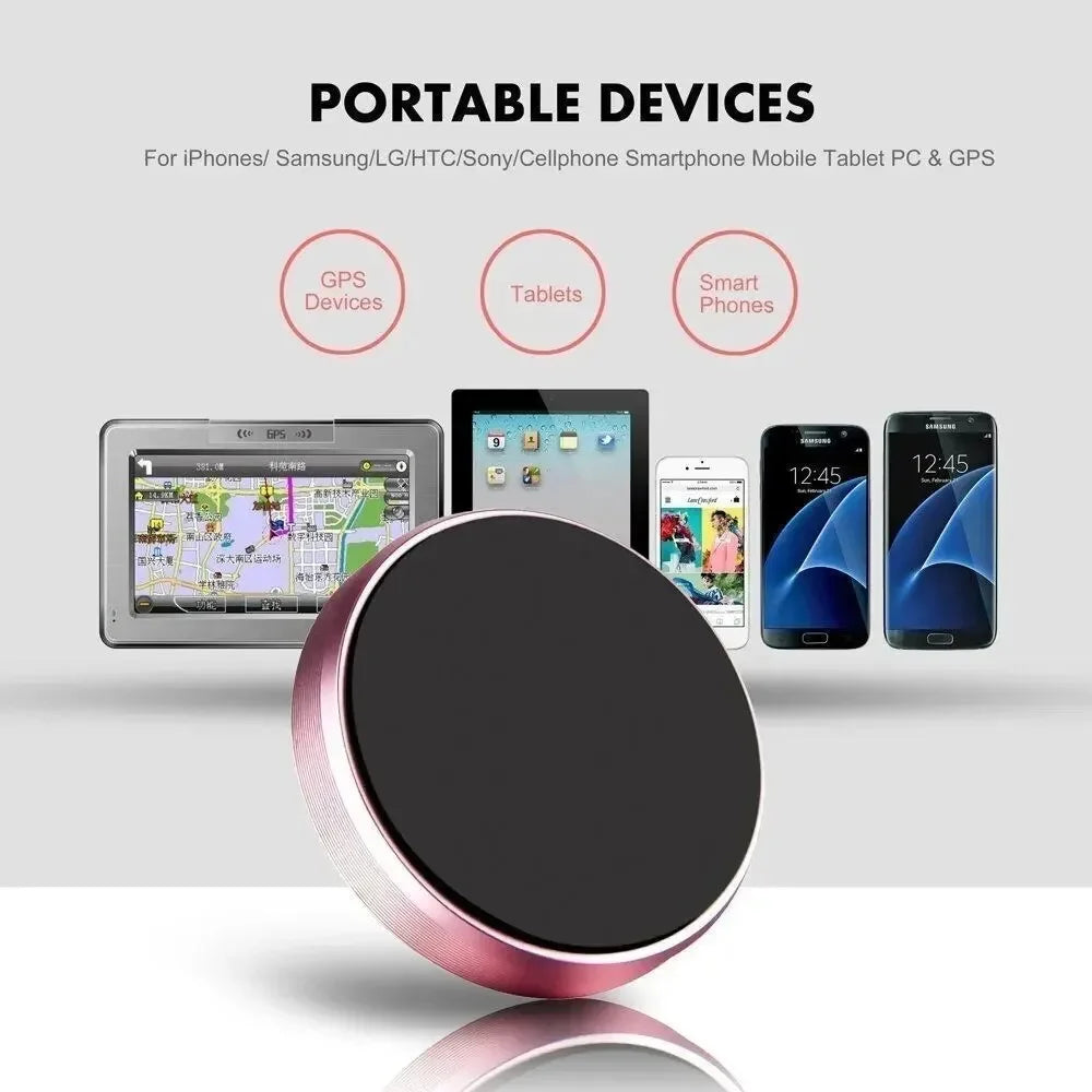 Universal Magnetic Car Phone Holder Dashboard Windshield Mount Sticker Stand for iPhone Samsung Xiaomi Huawei GPS