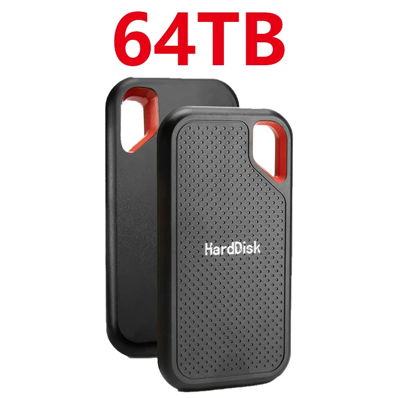 New 2026 High Speed External Hard Drive 128TB 2TB 4TB External Hard Drive Large Capacity SSD For Desktop Laptop File Storage