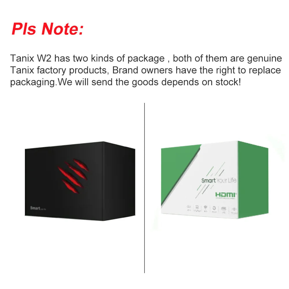 Tanix W2 Smart TV Box Android 11 Amlogic S905W2 4GB 64GB Support AV1 Dual Wifi  Media Player TVBOX Set Top Box 32GB 2GB 16GB