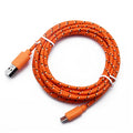 Micro USB Cable 1m 2m 3m Nylon Braided Data Sync USB Charger Cable For Samsung Huawei Xiaomi HTC Android Phone USB Micro Cables