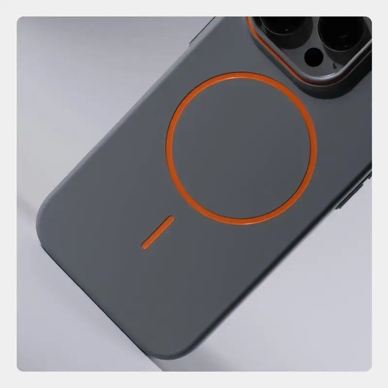 Ultrathin Simple For Magsafe Phone Case for Iphone 16 Pro Max 15 14 13 12 Matte Hit Color Lens Wireless Charging Hard PC Cover