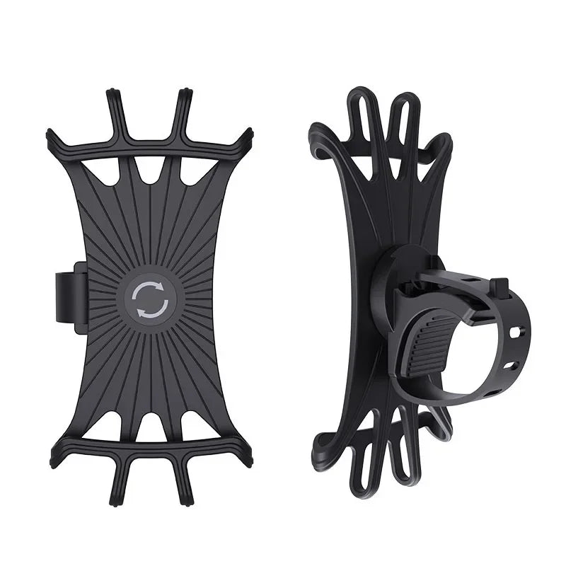 Universal Baby Stroller Phone Holder 360 Rotatable Mobile Phone Rack for Baby Pram Cart Compatible with iPhone GPS Devices