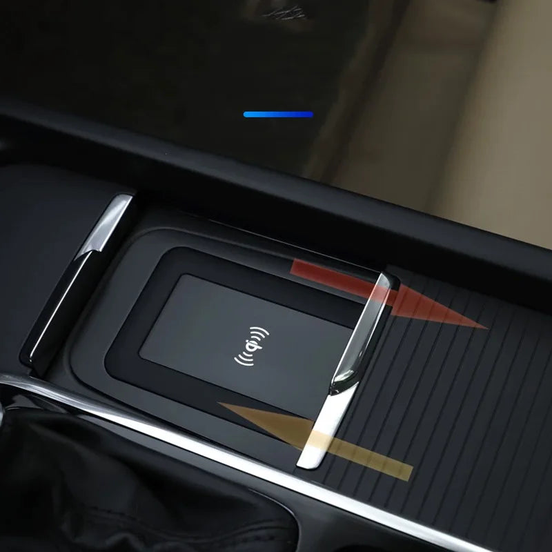 Car wireless charger phone charger charging holder for Volvo XC90 S90 V90 XC60 S60 V60 C60 2018-2021 accessories