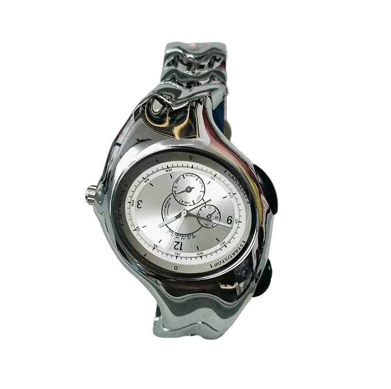 Alien Twist Original Watch Distorted Y2K Watch Fashion Trendy Retro Watch Premium ins Sports Niche Personality Design Men Quartz