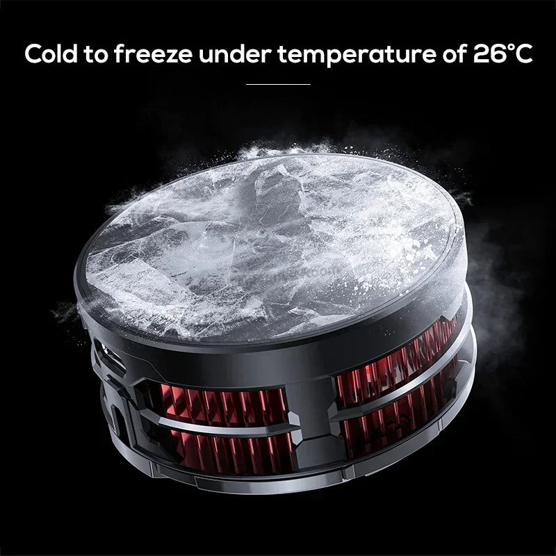 MEMO CX08, Phone Cooler and Wireless Charger, Semiconductor-Based Cooling Fan, Radiator for iPhone & Android Phones