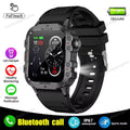 2026 New Military-grade Smart Watch Men GPS Flashlight 3ATM Waterproof Watch Bluetooth Call 100+Sport Outdoor Smartwatch Pk MA27