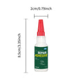 Heavy-Duty Car Bumper Plastic Adhesive - Structural Repair Adhesive for Cracks, Chips, and Impact Damage - No Welding Required, Suitable for Bumpers, Mirror Bases, Exterior Plastic Repair - Recommended by Auto Detailing Techn