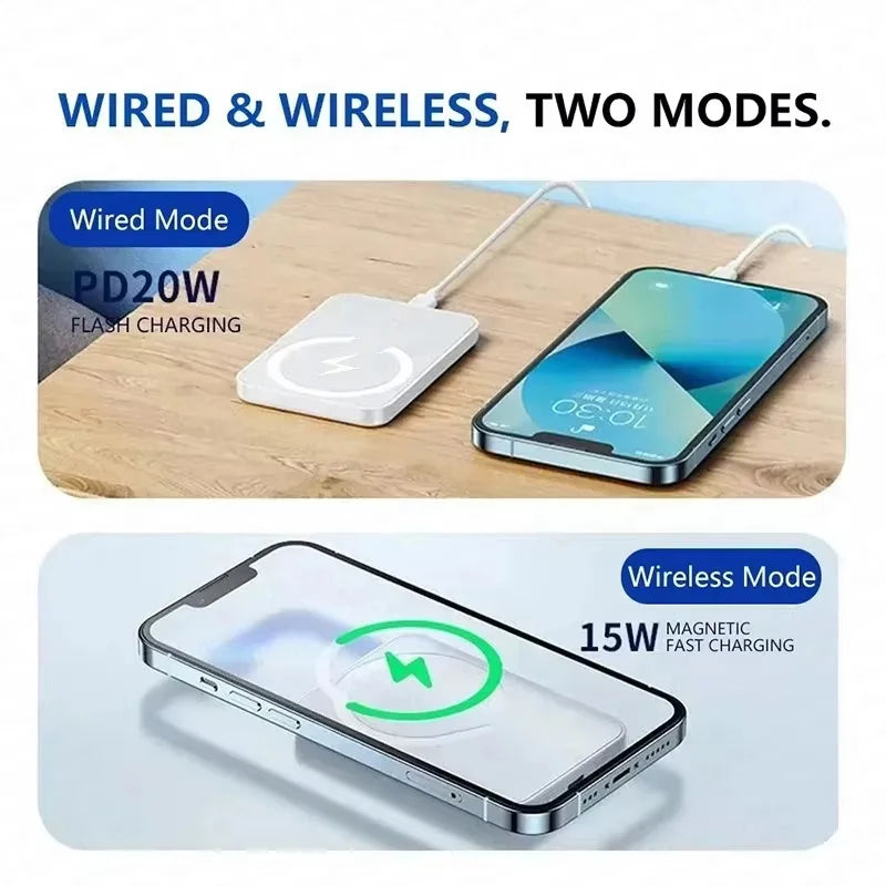Magnetic Power Bank For Magsafes 50000mAh Wireless PD 22.5W Fast Charger Powerbank External Battery For iPhone Samsung