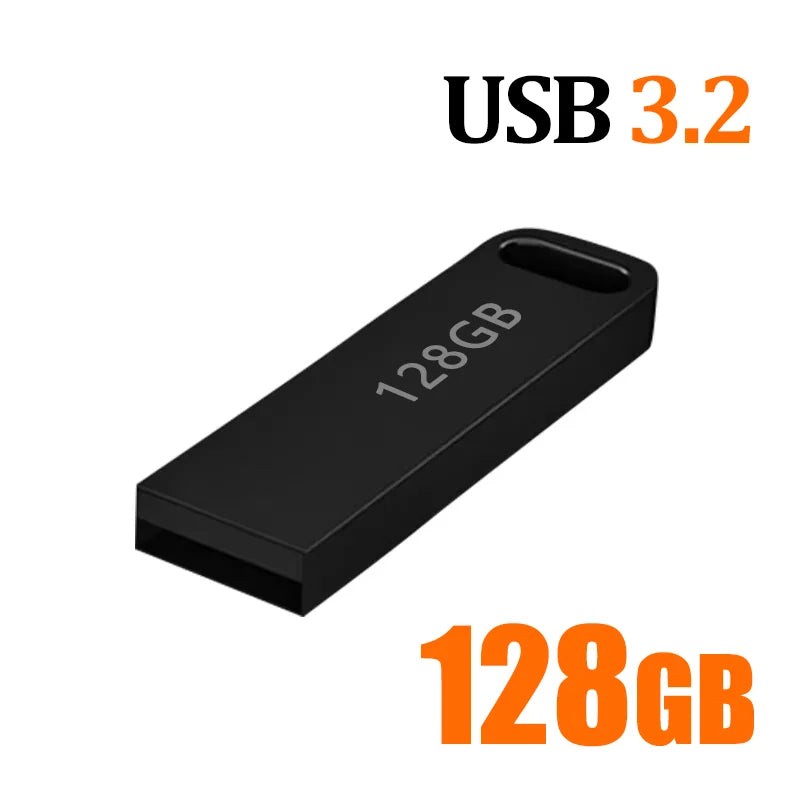 2TB Flash Drive USB 3.2 Super High Speed Transfer Metal Mini U-Disk Pen Drive Type C Memory Waterproof Disk SSD U-Drive ﻿