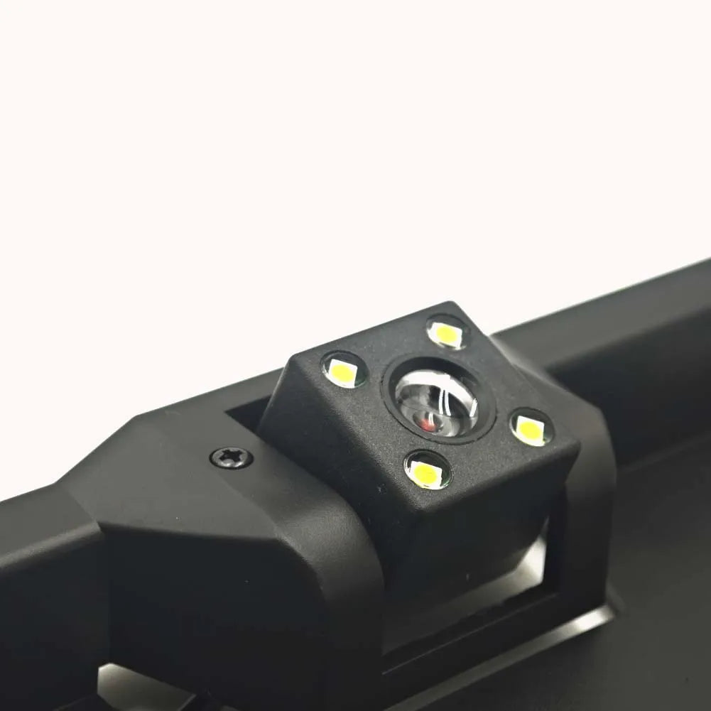 4/8/12LED European License Plate Rearview Camera Frame Reverse Backup Camera Night Vision for Truck Car SUV, Camper Pickup