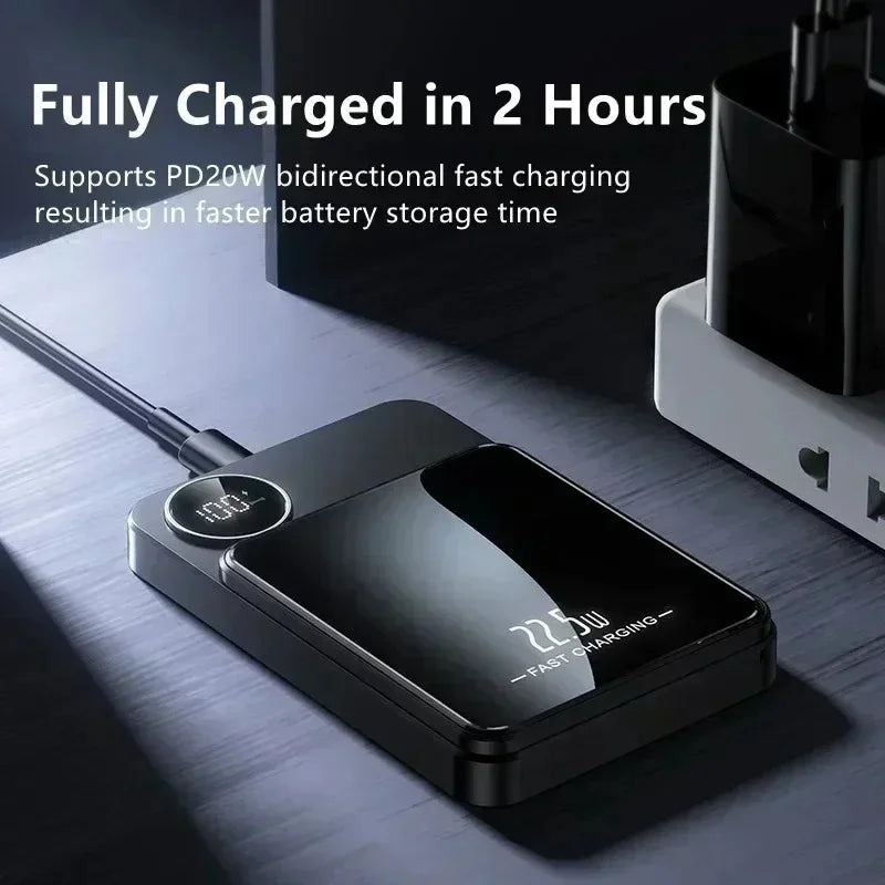 Magnetic Wireless Portable Power Bank 22.5W for MagSafe Fast Charging 10000mAh Battery Charger Cases for iphone Samsung Xiaomi