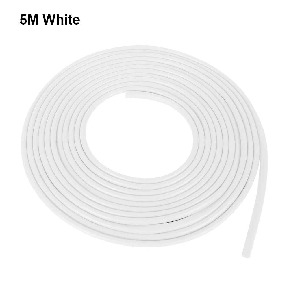 2M/5M/10M Car Door Protector Anti Collision Strip U Type Universal High Quality Rubber Car Door Edge Protection Car Accessories