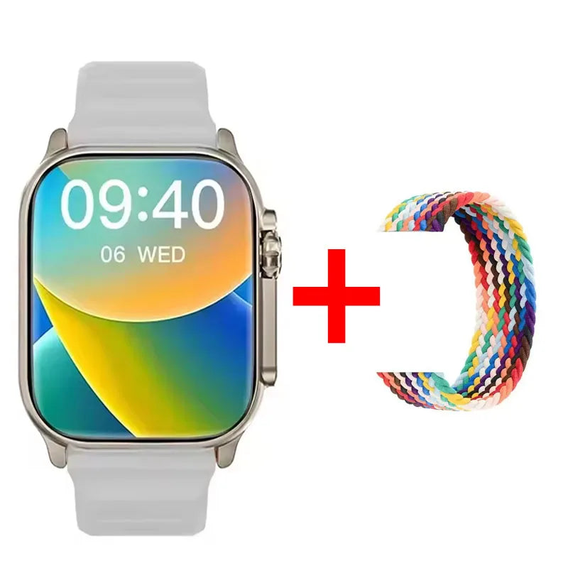 New Watch T900 U2 Smart Watch 49mm 2026 New NFC Men Women GPS Track Bluetooth Call BT Music Games Wireless Charging Smartwatch