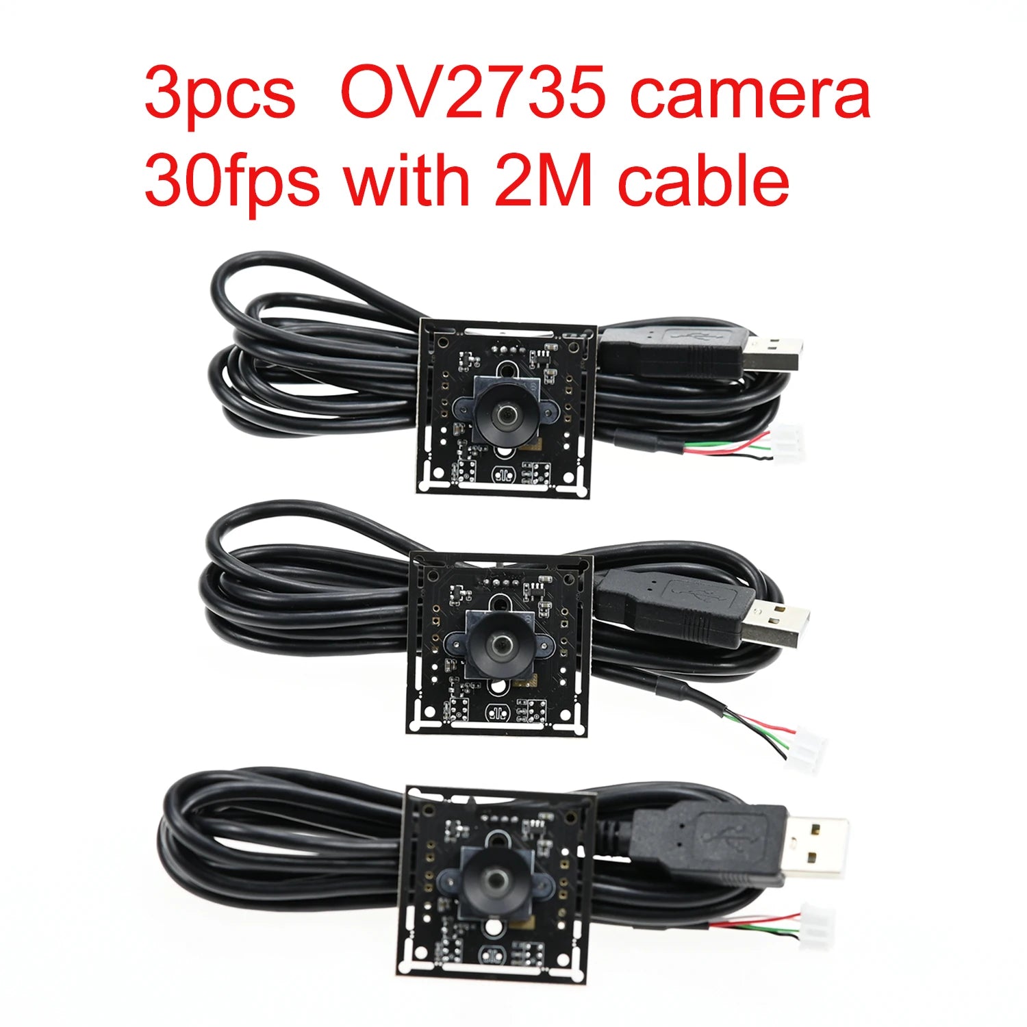 GXIVISION USB Camera Module IMX179 /OV2735/OV9732/OV2710 100 Degree 30fps 2M Cbale No Distortion,Compatible For Autodarts.io