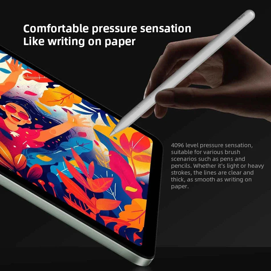 Original Redmi Stylus Pen 240Hz Draw Writing Screenshot Tablet 4096 Level Type-C Charging Only For Redmi Pad Pro / Redmi Pad 2