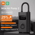 Xiaomi Mijia Air Pump 2 for Bicycles and Balls, Digital Tire Pressure Preset, Automatic Stop Charging, Type-C Multitool Inflator