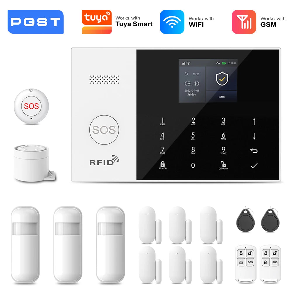 SafeHome™ Kit Alarme Maison Connectée