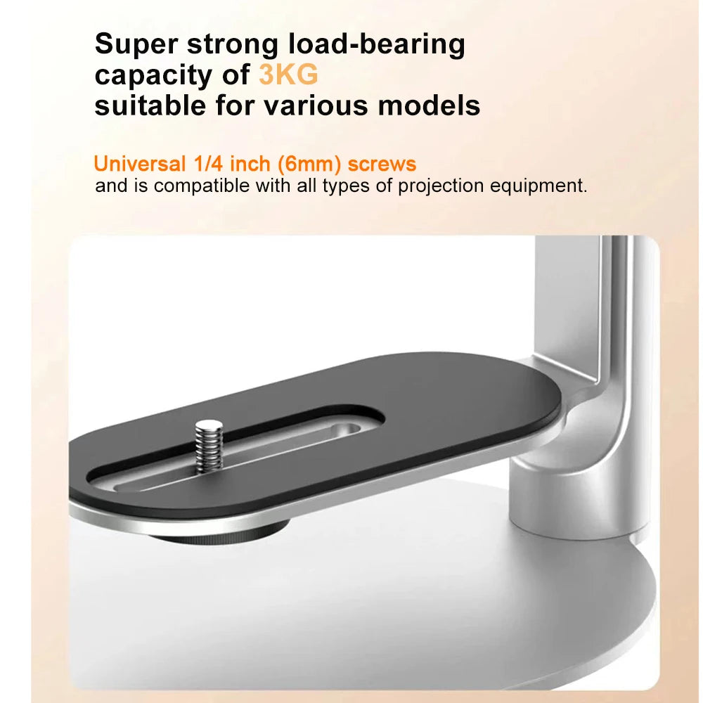 Multi-Angle Projector Stand Adjustable 120° Tilt Ceiling Bracket Wall Mount Desktop for XGIMI Xiaomi Youth Edition Projector
