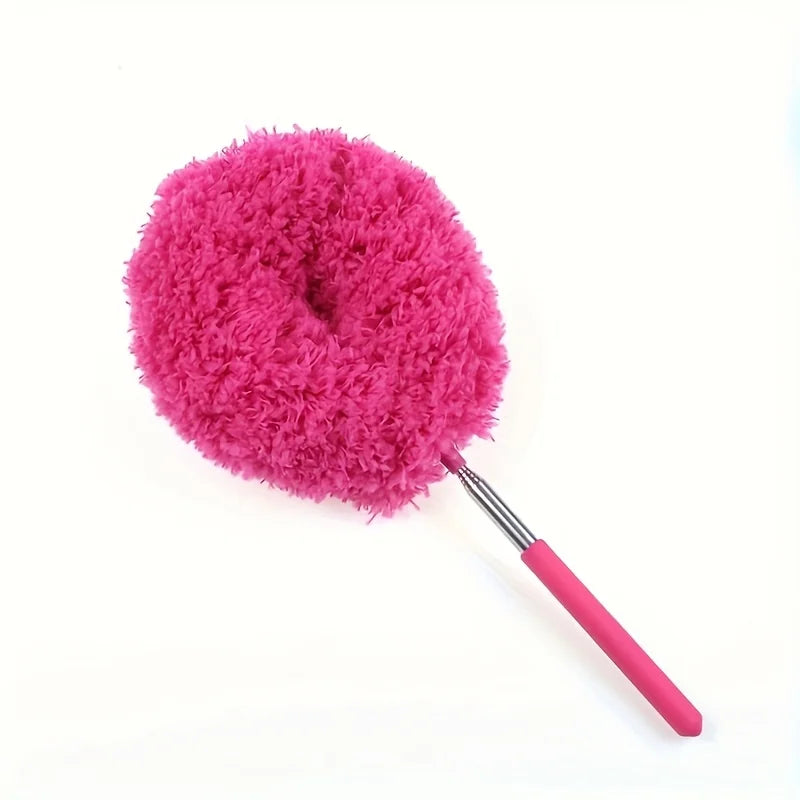 Reusable Microfiber Ceiling Fan Duster Set for Home & RVs - Effortless Cleaning Brush with Dust-Locking Technology