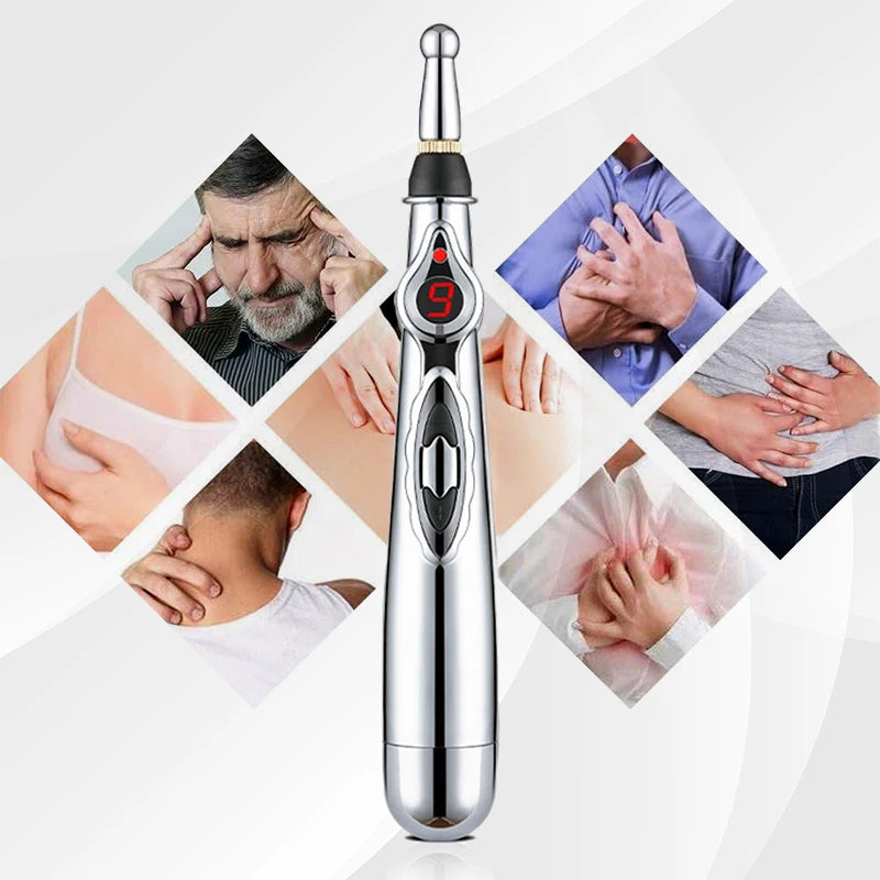 Electronic Acupuncture Pen EMS Muscle Stimulator Tens Point Massager Therapy Massage Pen Meridian Energy Pen Physical Therapy