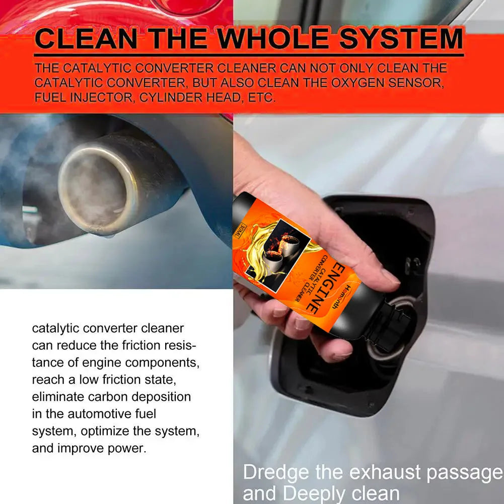 Engine Boost Up Carbon Removal Catalytic Converter Cleaner Reduce Fuels Consumption Engine Accelerators For Diesel Car