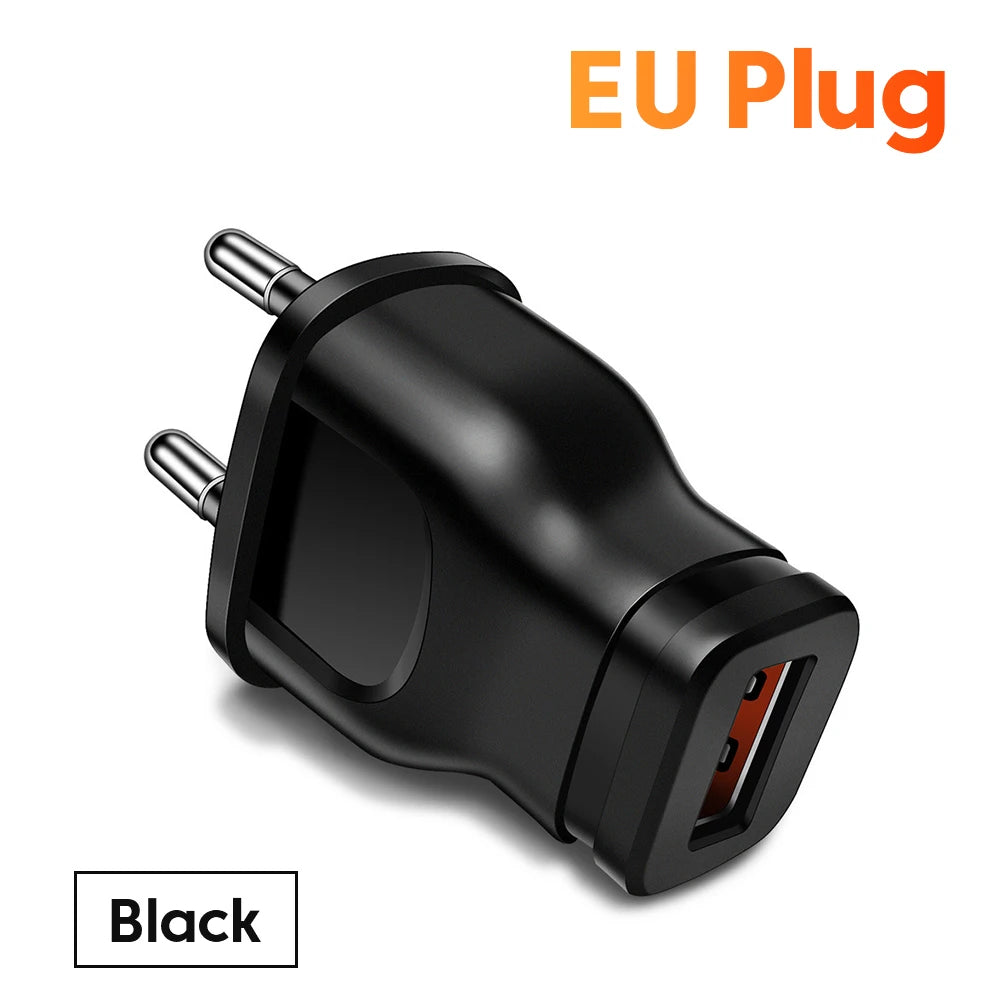 1A 5W USB Wall Charger Mini Universal EU US Travel Charger For iPhone Samsung Xiaomi Huawei Google Mobile Phone Power Adapter