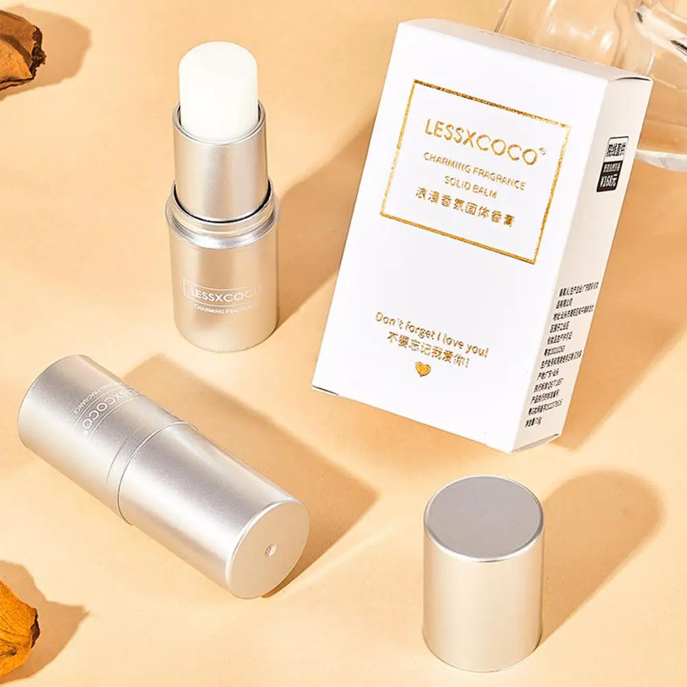 Lessxco Charming Fragrance Solid Balm Light Fragrance, Long-lasting, Natural And Fresh Perfume, Portable Unisex