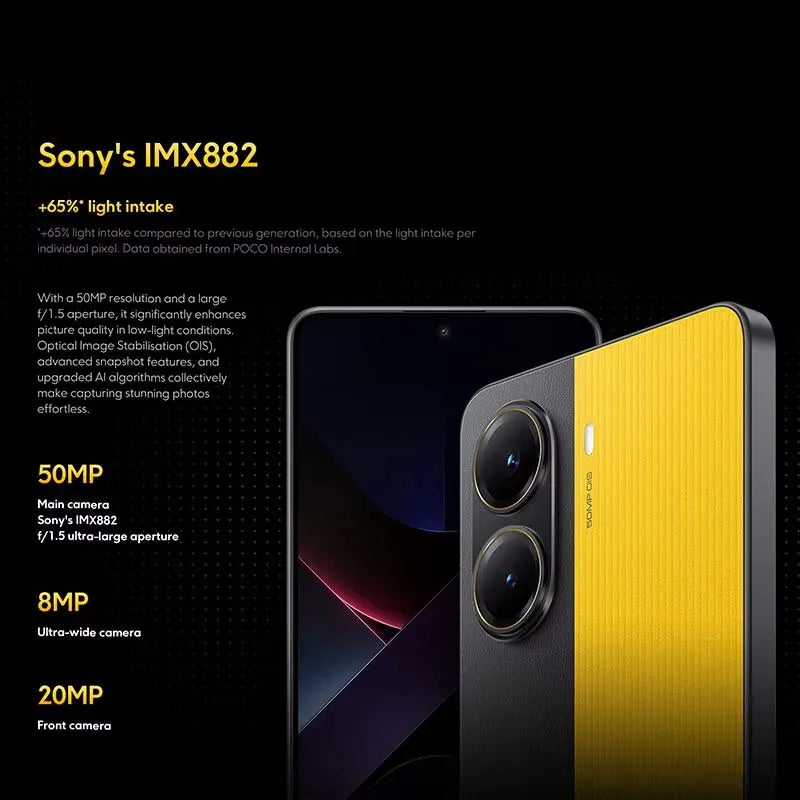 POCO X7 Pro 5G Global Version Smartphone 256GB/512GB 8400-Ultra 90W Battery 6000mAh 50MP Camera 6.67 120Hz IP68 NFC Display