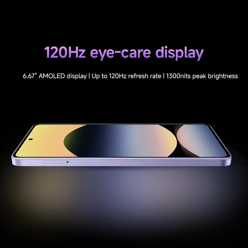 New Xiaomi Redmi Note 14S Smartphone Global Version 128GB / 256GB ROM 120Hz 6.67" AMOLED Display MTK Helio G99 5000mAh 200MP NFC