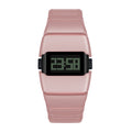 SHIYUNME Fashion Men's LED Electronic Watch Plastic Material Creative Design Unique Watch Man Casual Sports Waterproof Watch