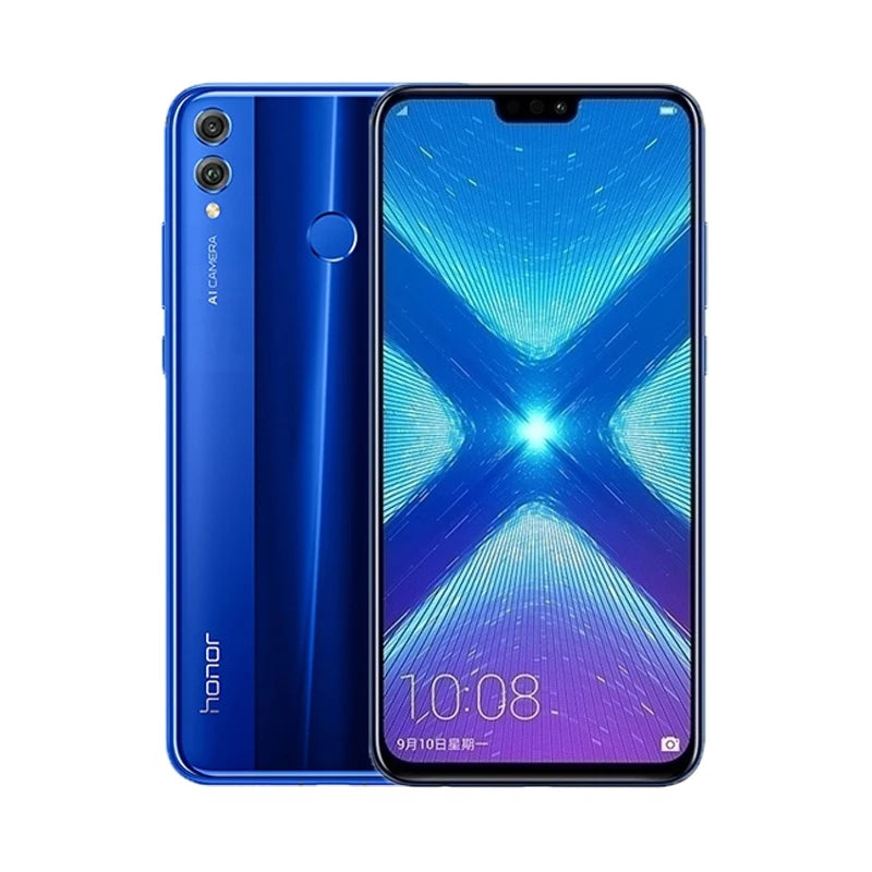 Global Firmware HONOR 8X Smartphone CPU Haisi Qilin 710 6.5-inch 3750mAh x8 rear camera 20MP 6G128G used phone