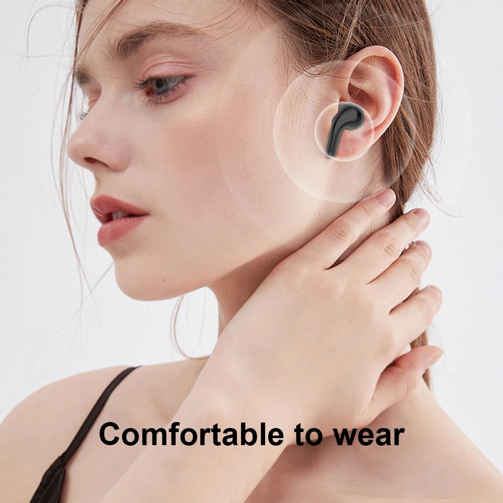 GREATWALL New Wireless Bluetooth Earphones In Ear Stereo Sports Touch Headphones Waterproof Gaming Headset HiFi HD Music Earbuds