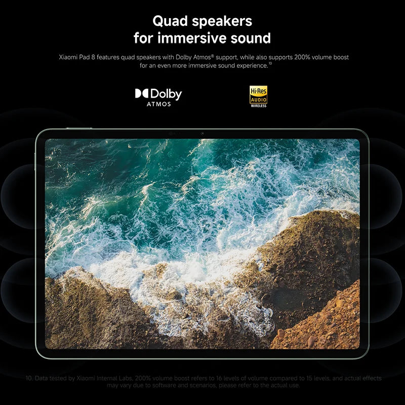 Global Version Xiaomi Pad 8 13MP Camera 9200mAh 45W turbo charging 11.2" 144Hz display Mi tablet Snapdragon® 8s Gen 4 CPU