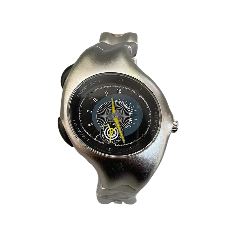 Alien Twist Original Watch Distorted Y2K Watch Fashion Trendy Retro Watch Premium ins Sports Niche Personality Design Men Quartz