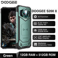 【Brand+】World Premiere DOOGEE S200 5G Rugged Phone 6.72" 120Hz Display 12GB RAM 256GB ROM 100MP AI Main Camera 10100mAh  NFC
