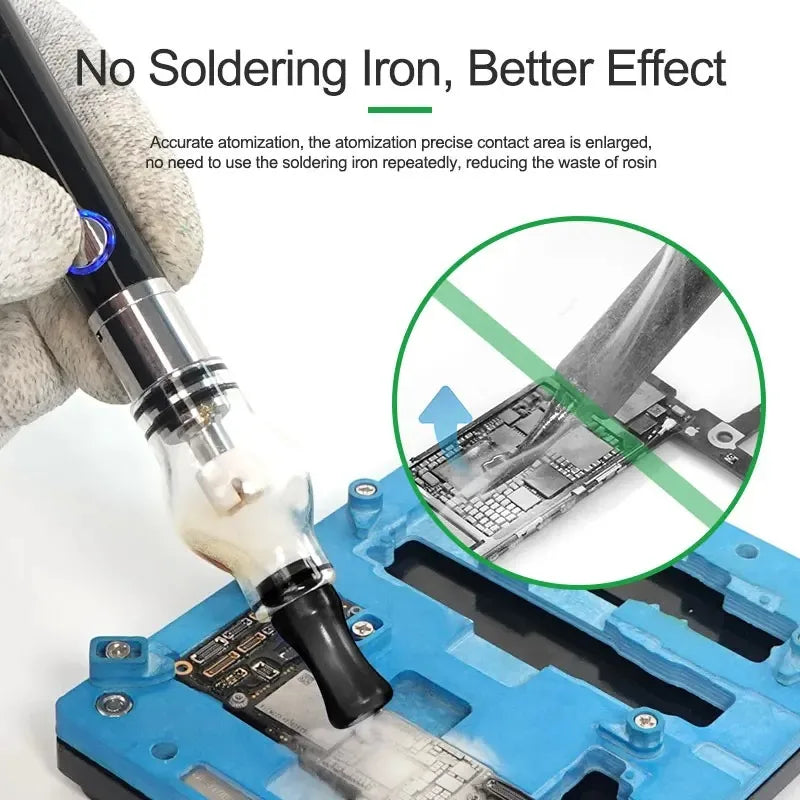 Relife RL-069 Rosin Atomizer Pen PCB Board Short Circuit Detector Clean-Free Welding Chargeable CellPhone Screen Repair Tool