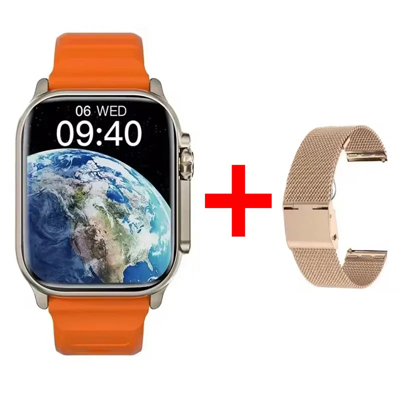 New Watch T900 U2 Smart Watch 49mm 2026 New NFC Men Women GPS Track Bluetooth Call BT Music Games Wireless Charging Smartwatch