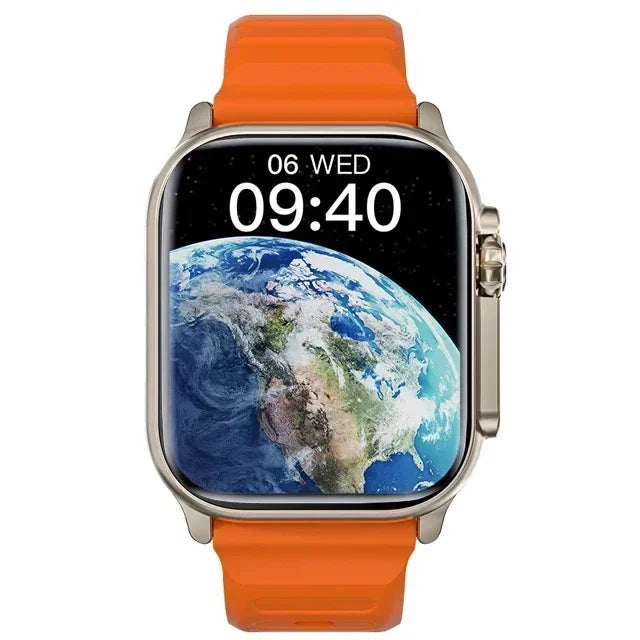 New Watch T900 U2 Smart Watch 49mm 2026 New NFC Men Women GPS Track Bluetooth Call BT Music Games Wireless Charging Smartwatch