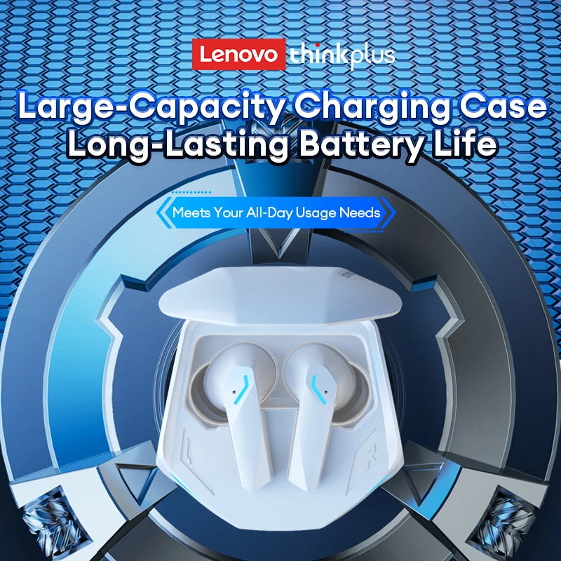 Lenovo GM2 Pro Bluetooth 5.3 Earphones Sports Headset Wireless In-Ear Gaming Low Latency Dual Mode Music Headphones New