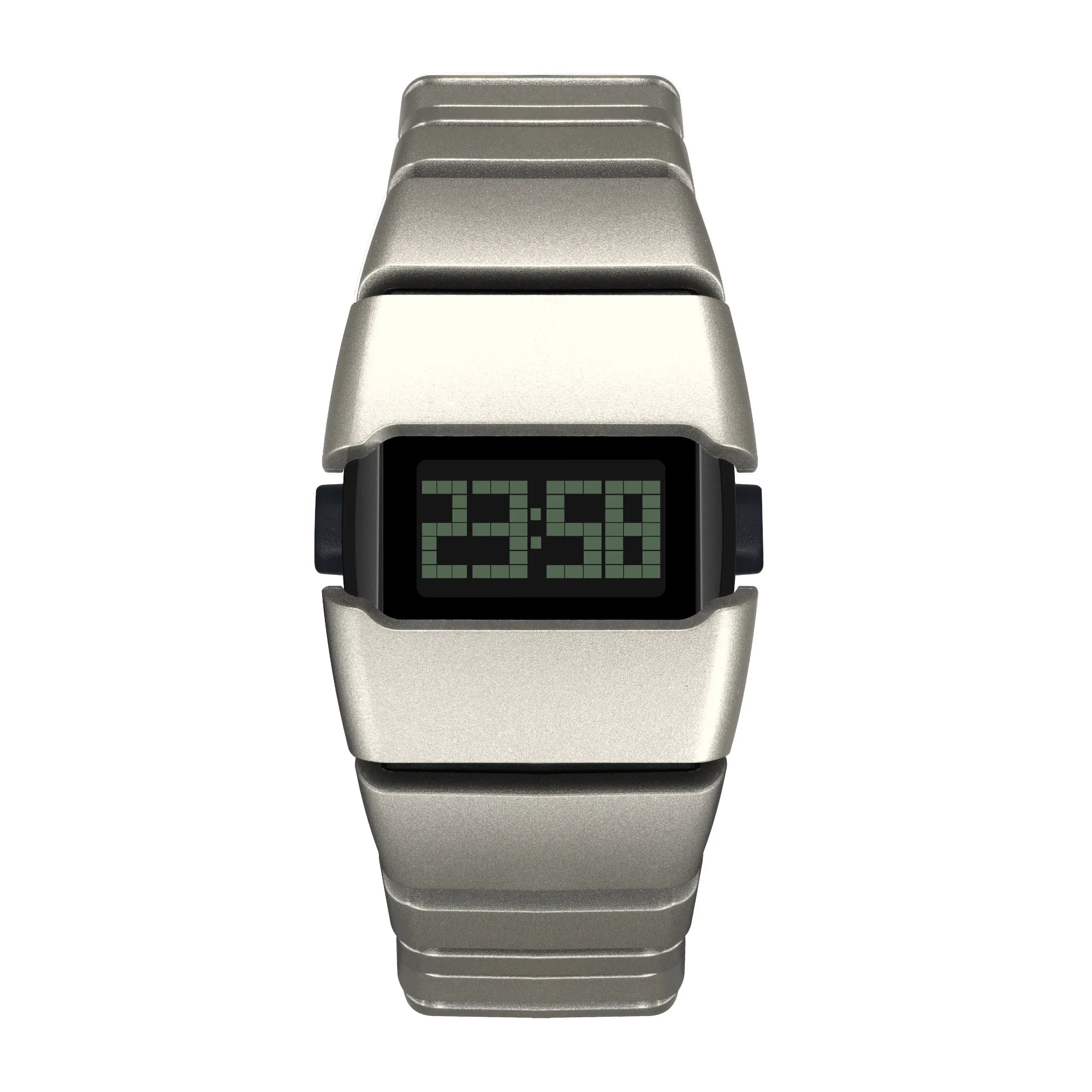 SHIYUNME Fashion Men's LED Electronic Watch Plastic Material Creative Design Unique Watch Man Casual Sports Waterproof Watch